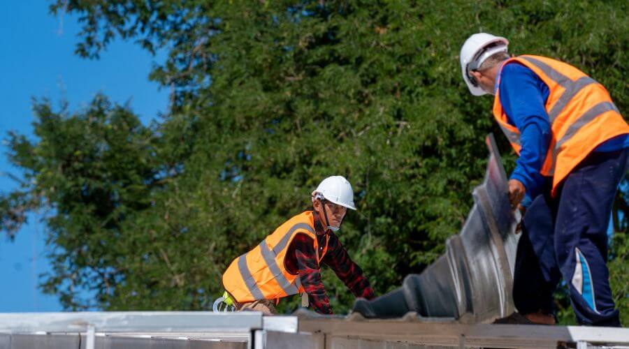 Professional new roof installation services in Gould City, MI